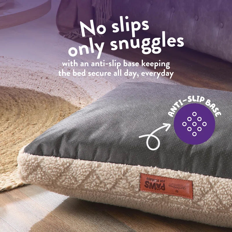 Paws for Slumber Sherpa Pet Bed Cover