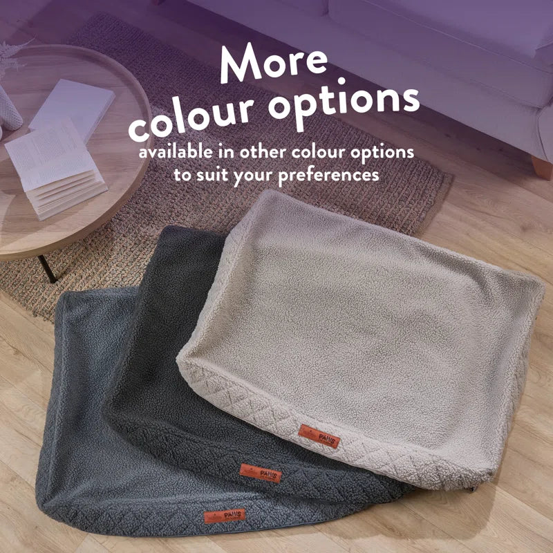 Paws for Slumber Sherpa Pet Bed Cover